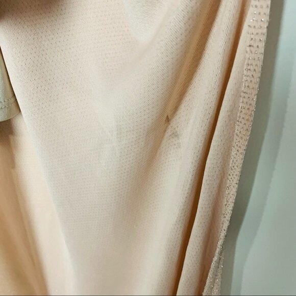 #24 Show Me your Mumu | NWT Pink Nude Metallic Casino Maxi Formal Dress Sz Small - Picture 9 of 10